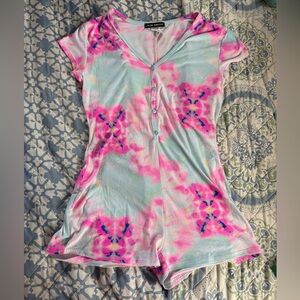 Fashion Nova Pajama Romper